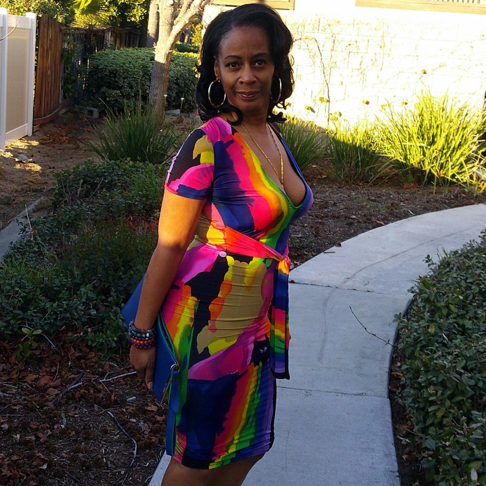 Splashes of  Color Dress - Picture 6 of 6